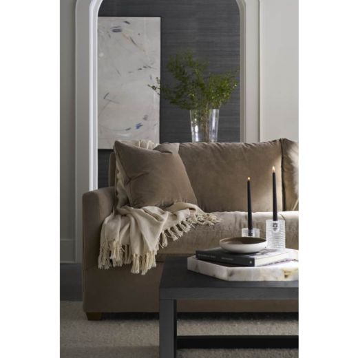 Picture of 89” Quick Ship Lilah Sofa - Fawn Brushed Velvet